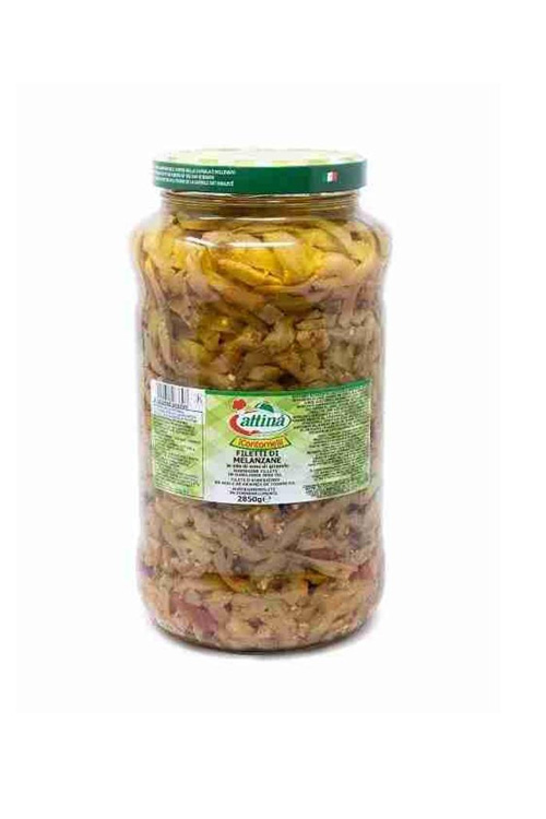 MELANZANE A FILETTI IN OLIO ATTINA'